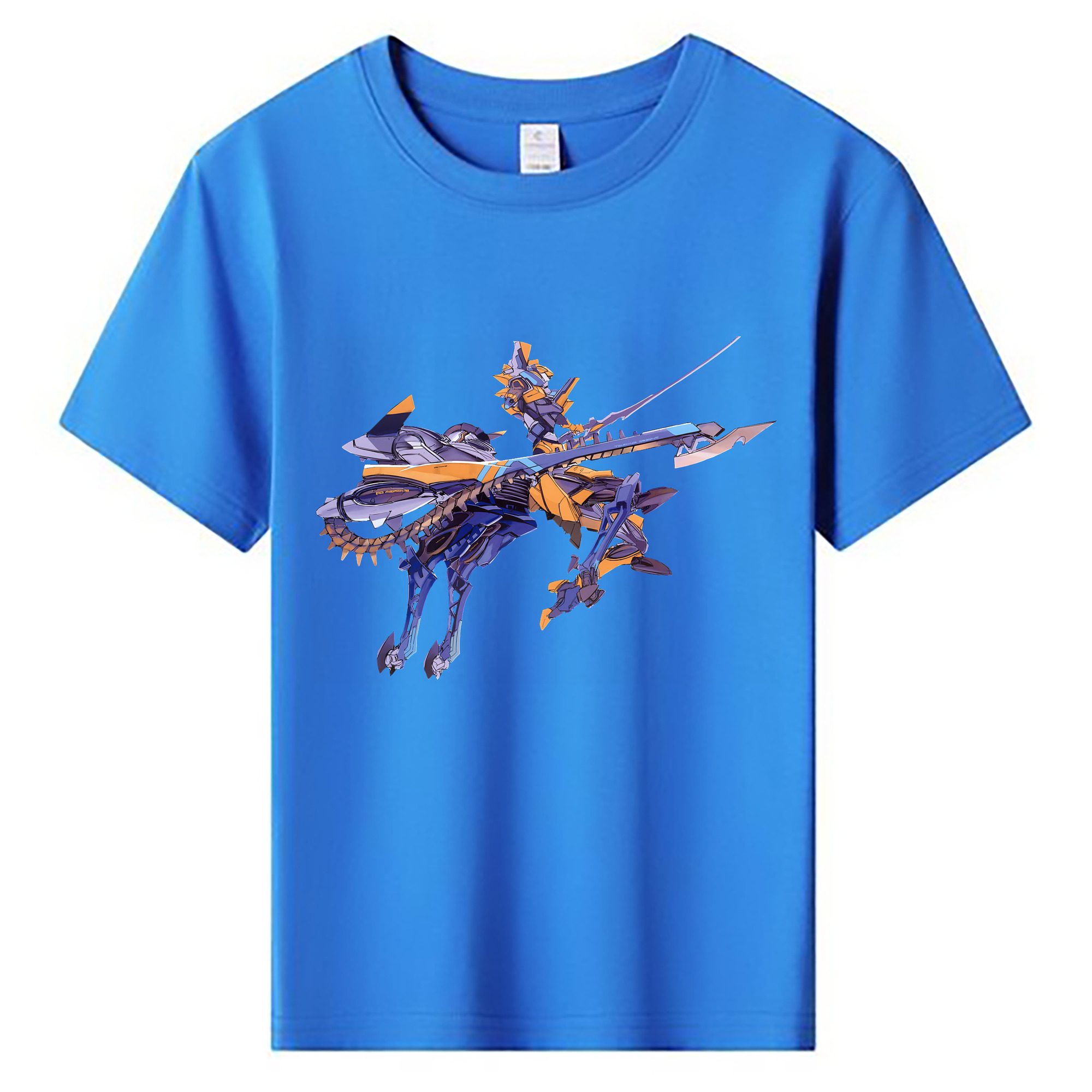 （画像用） EVA 新世紀エヴァンゲリオン 綿100％キッズTシャツ（フロントプリント）